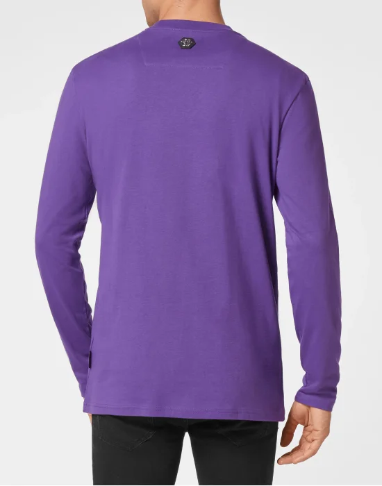T-shirt Round Neck LS Skull