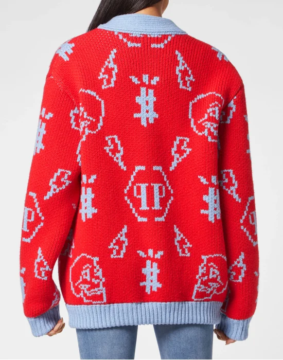 Jacquard Cardigan Monogram