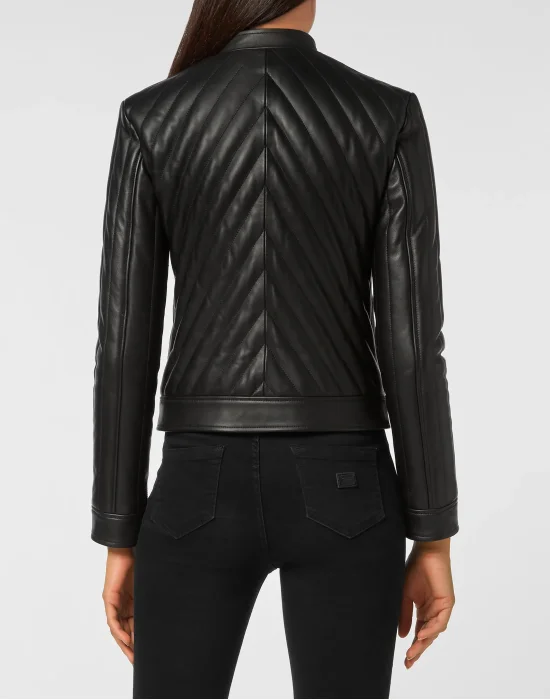 Quilted Leather Jacket