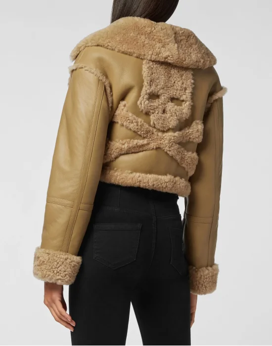 Shearling Jacket Skull