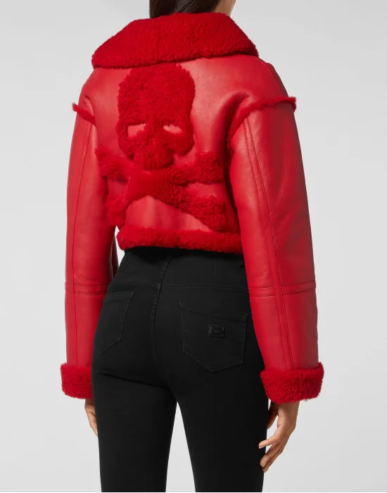 Shearling Jacket Skull
