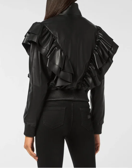 Napa Leather Bomber