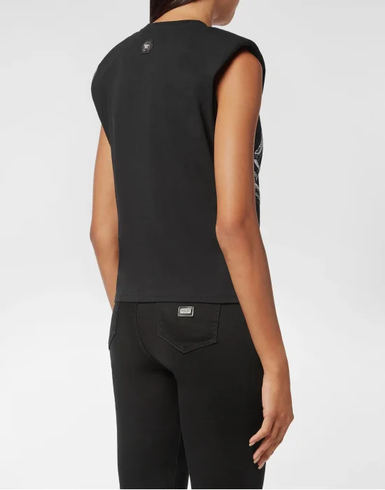 Tank Top Padded Shoulder