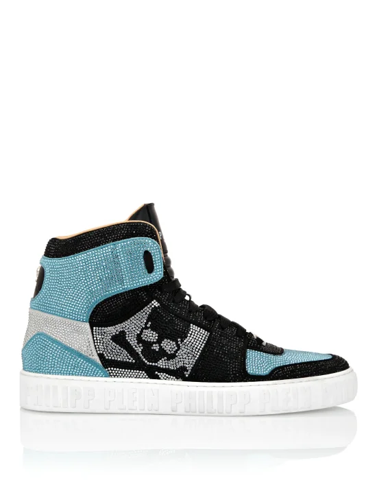NOTORIOUS  HI-TOP with Crystals