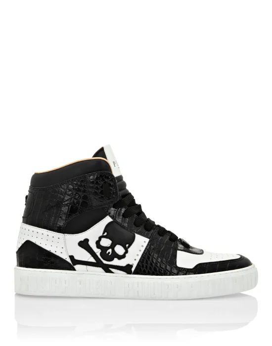 Hi-Top Sneakers Skull