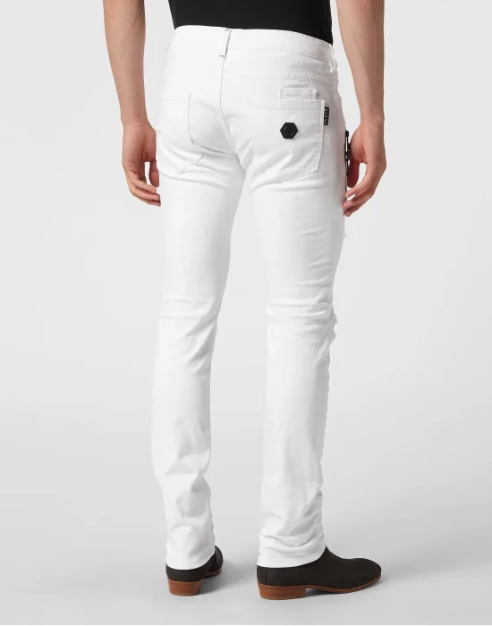 Denim Trousers Biker Fit