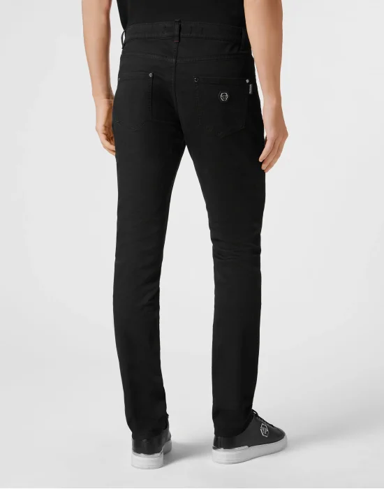 Denim Trousers Super Straight Cut Fit