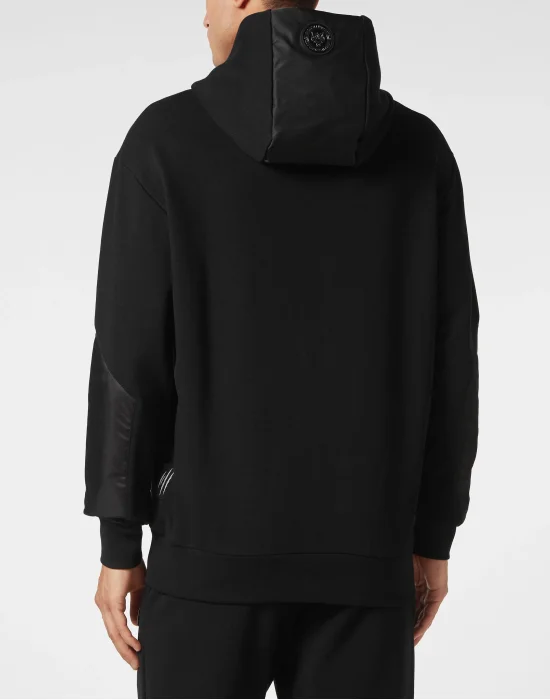 Hoodie Sweatshirt Silver Brush