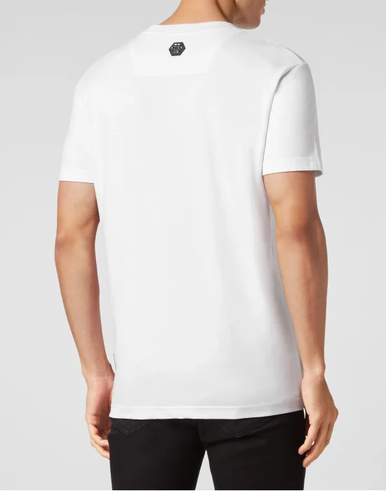 T-shirt Round Neck SS Skull and Plein