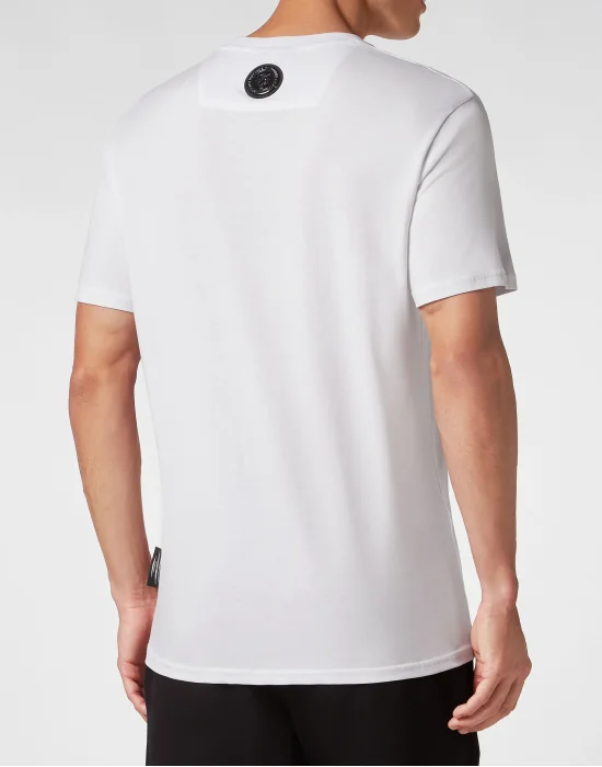 T-shirt Round Neck SS Silver Brush