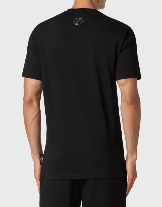 T-shirt Round Neck SS Silver Brush