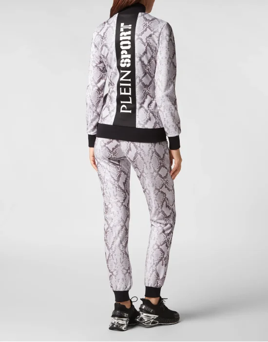 Triacetate Jogging Tracksuit: Top/Trousers Pitone