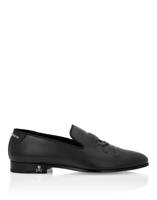 Leather Loafers Skull&Bones