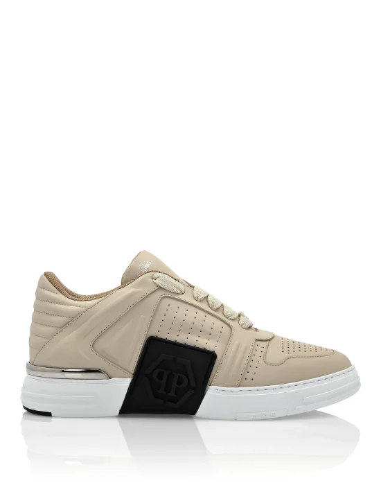 Leather Lo-Top Sneakers