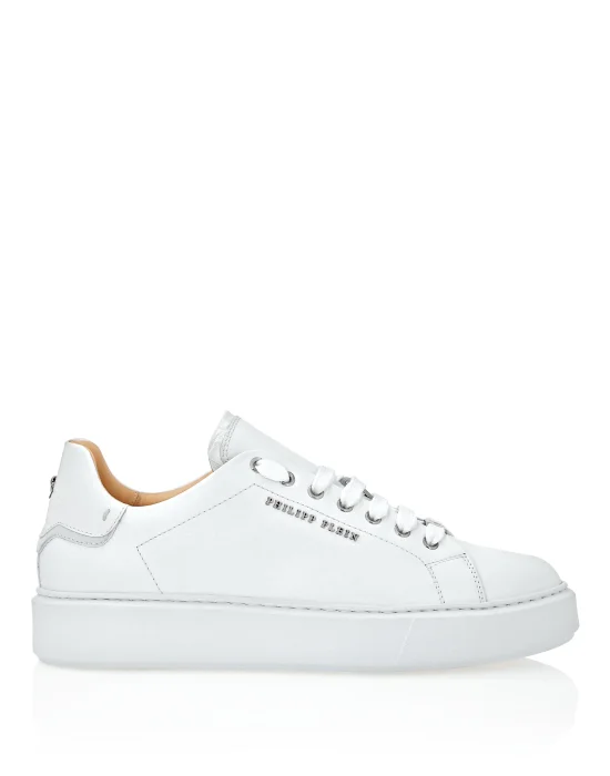 Leather Lo-Top Sneakers Hexagon