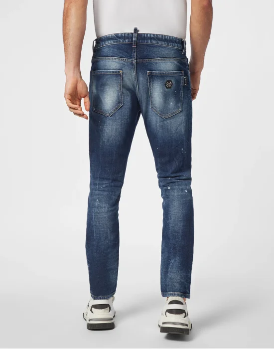 Denim Skinny Fit Trousers