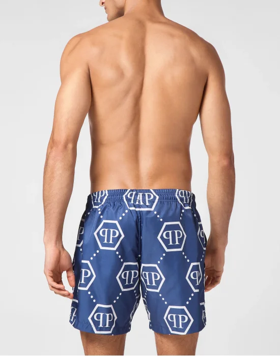 Short Swim Boxer Monogram