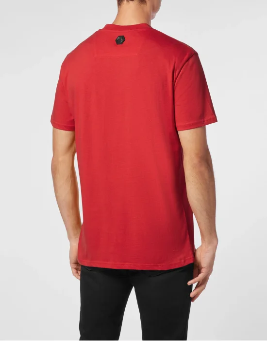 T-shirt Round Neck SS With Patch
