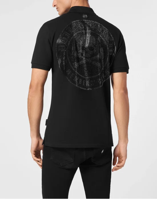 Pique Polo Shirt SS Skull&Bones