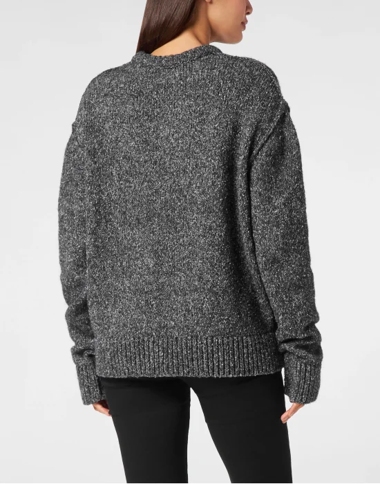 Pullover Round Neck Gothic Plein