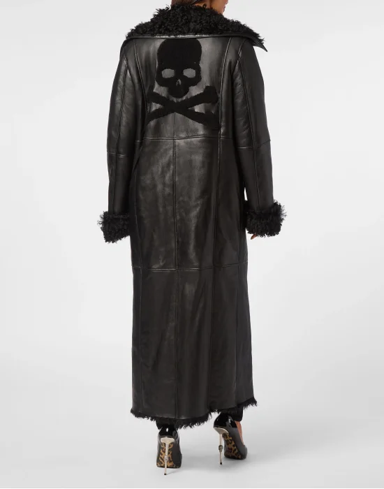 Shearling Coat Long