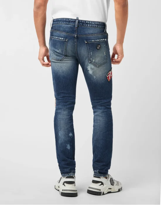 Super Straight Cut Jeans Plein Beers