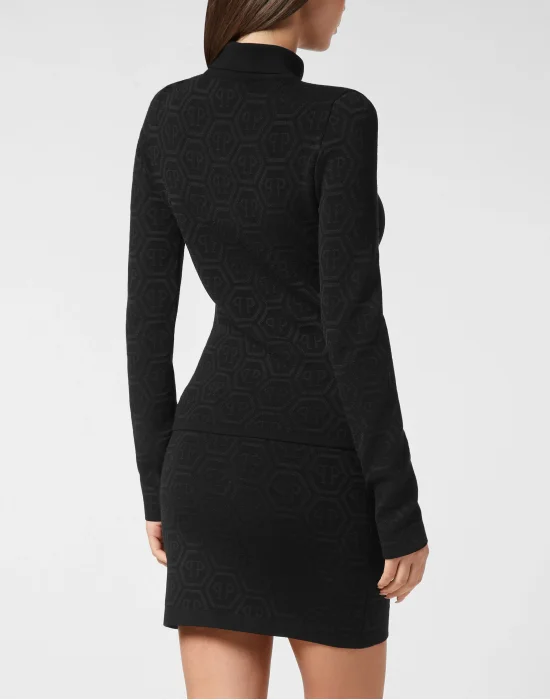 Knitted Turtleneck Monogram