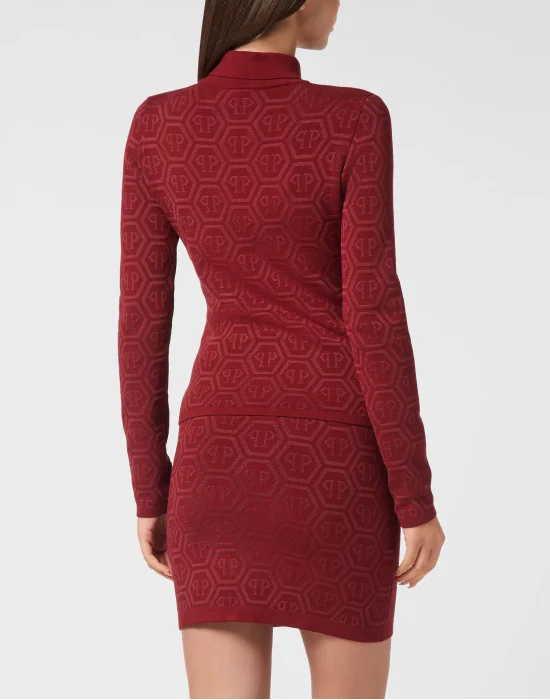 Knitted Turtleneck Monogram