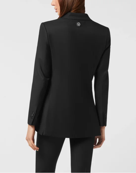 Wool Boyfriend Fit Blazer Fatale