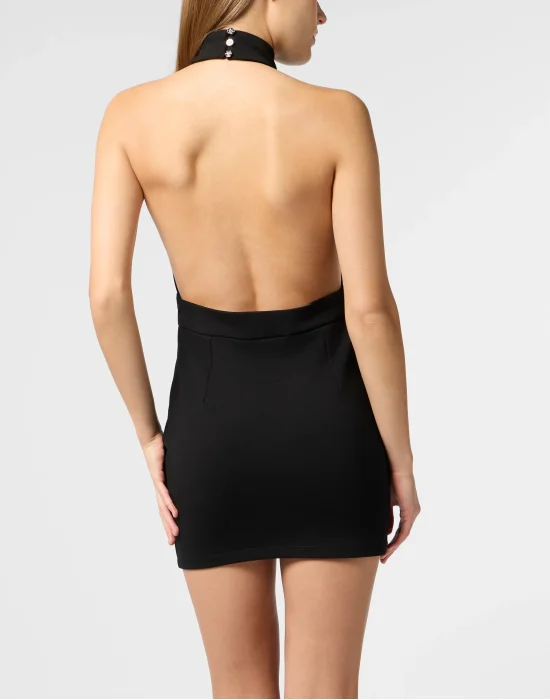 Backless Mini Dress Fatale