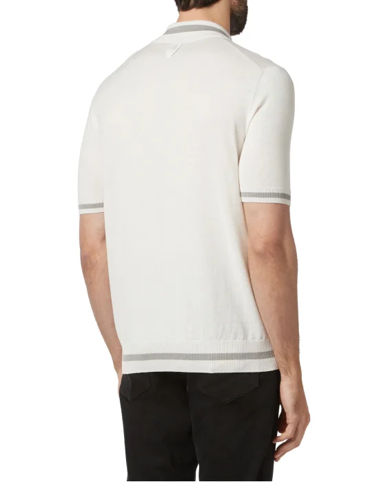 Pullover Polo-Neck SS Crest