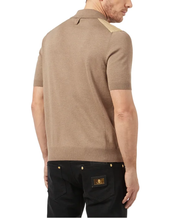 Pullover Polo-Neck SS Double B