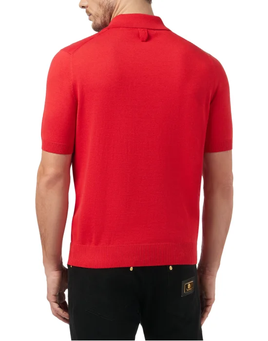 Pullover Polo-Neck SS Double B
