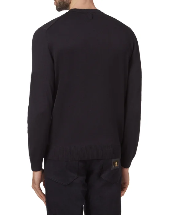 Pullover Round Neck LS Double B