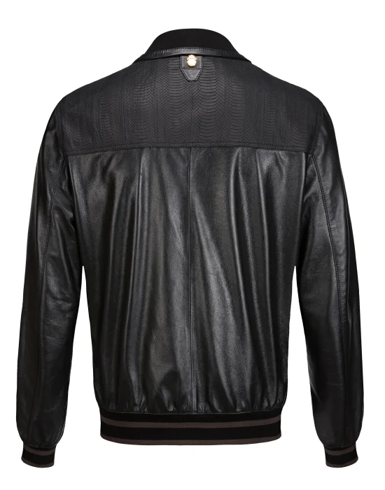 Leather Bomber Crest