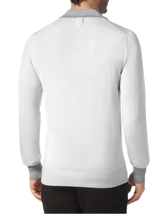 Pullover Polo-Neck LS Crest