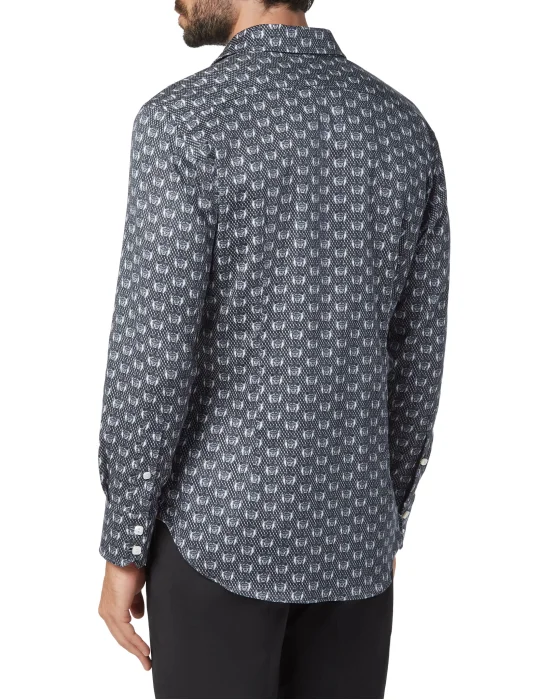 Shirt Silver Cut LS/Milano Lion