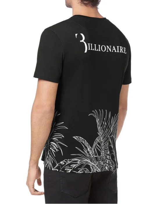 T-shirt Round Neck SS Billionaire in the space