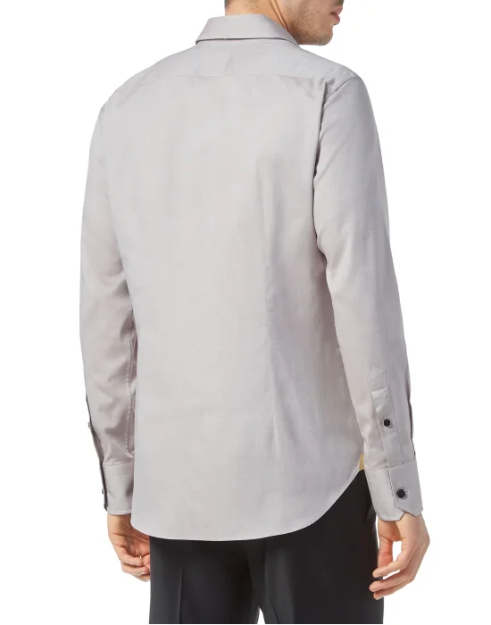 Shirt Silver Cut LS Slim Fit