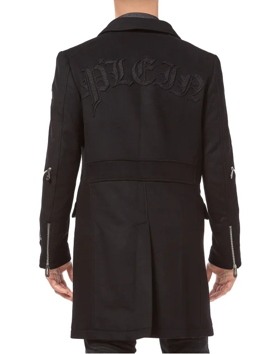 Coat Long "Zipped"