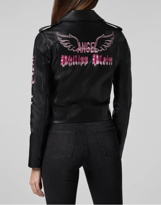 Leather Biker Angel