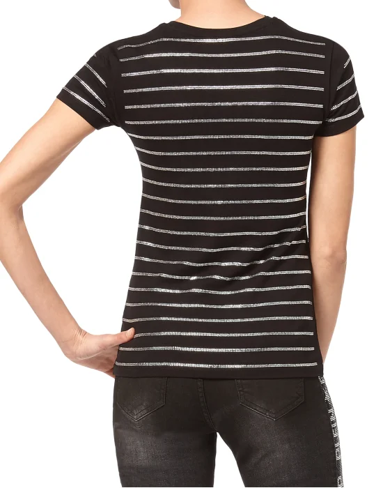 T-shirt Round Neck SS "Strass"