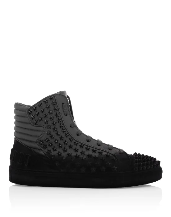Hi-Top Sneakers "Full Stars"