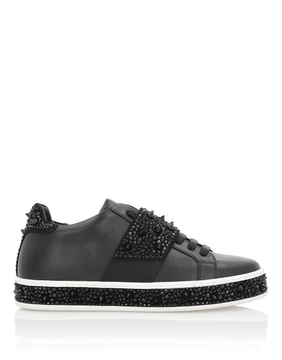Lo-Top Sneakers "Full of crystal"