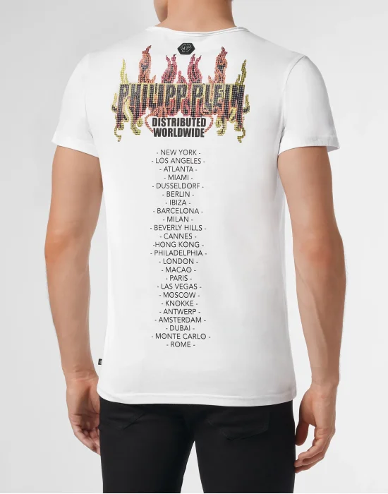 T-shirt Round Neck SS Flame