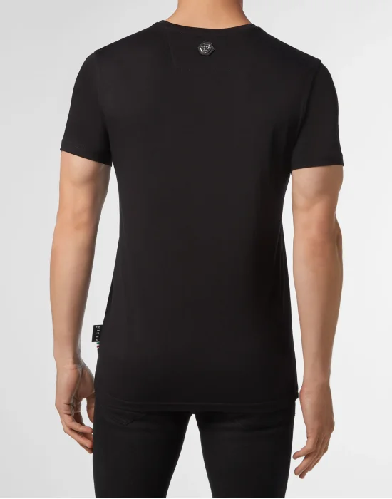 T-shirt Platinum Cut Round Neck Rock PP