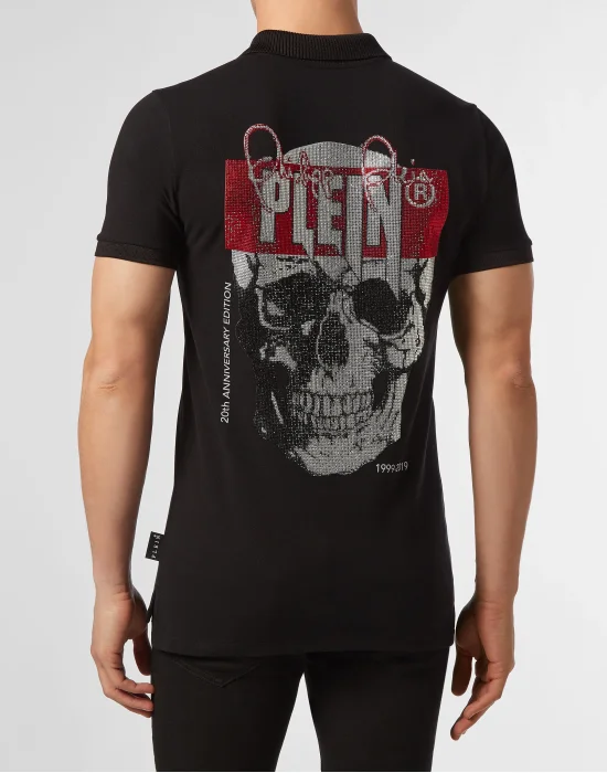 Slim Fit Polo shirt SS Skull