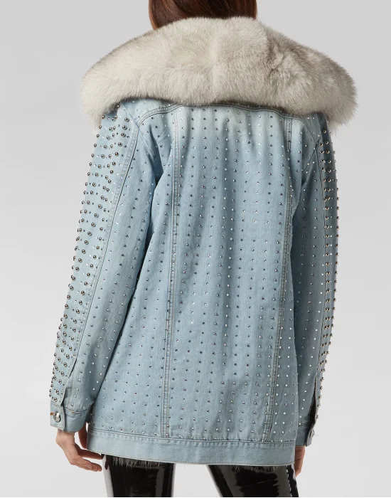Denim Jacket Crystal