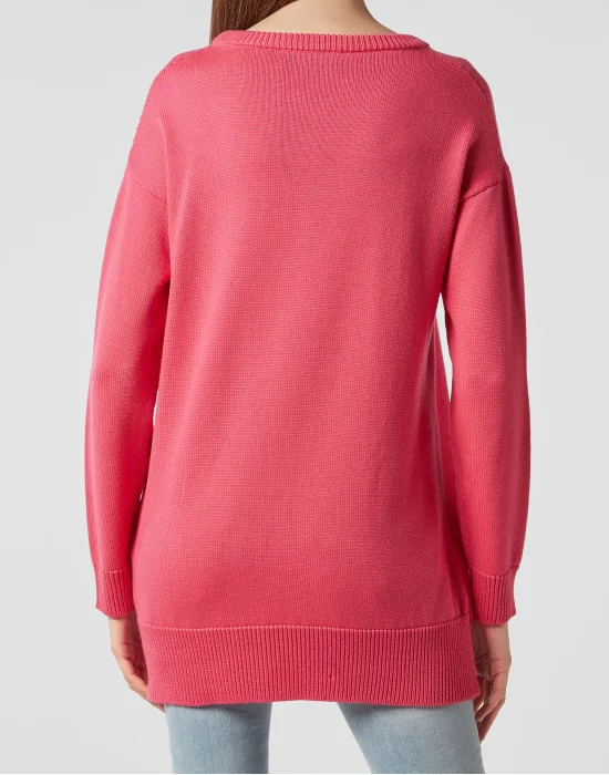 Pullover Round Neck LS Statement