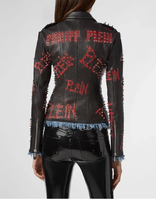 Leather Jacket Statement
